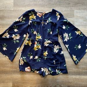 Main Strip romper Medium